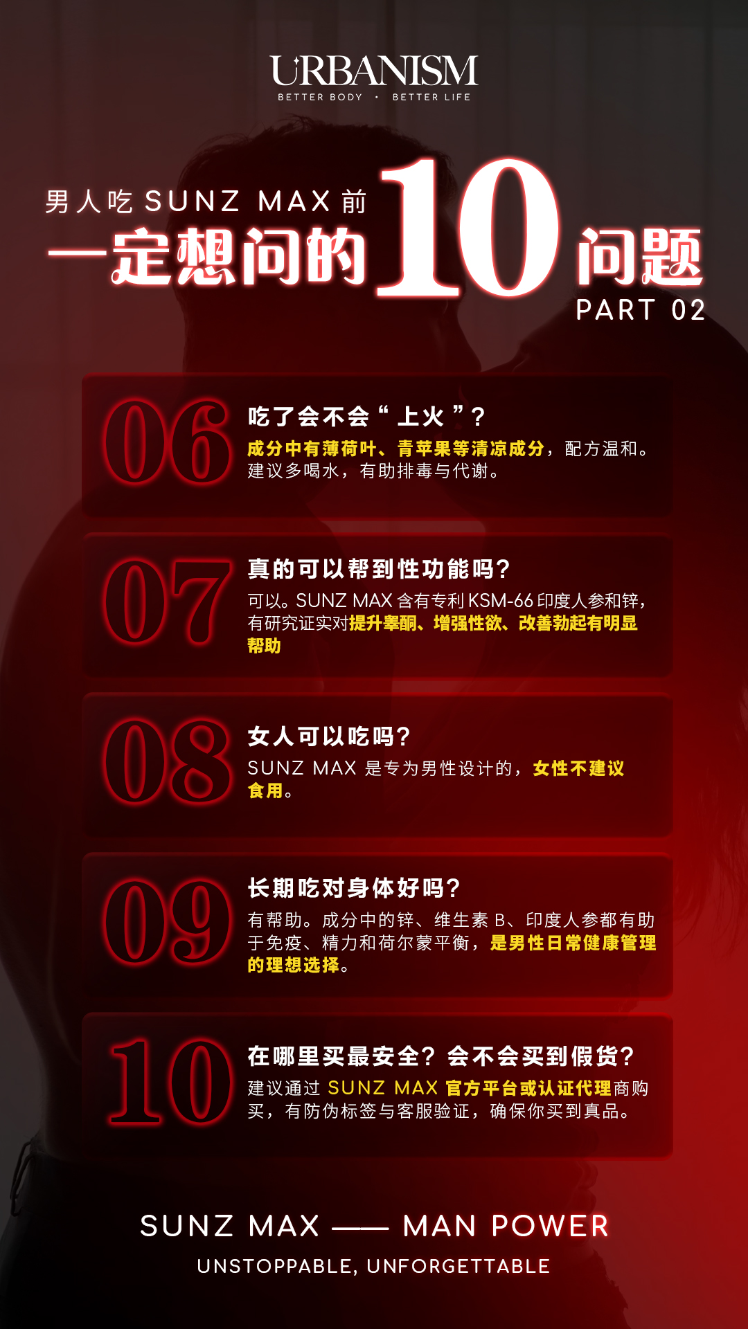 1 Box Sunz Max - Man Power