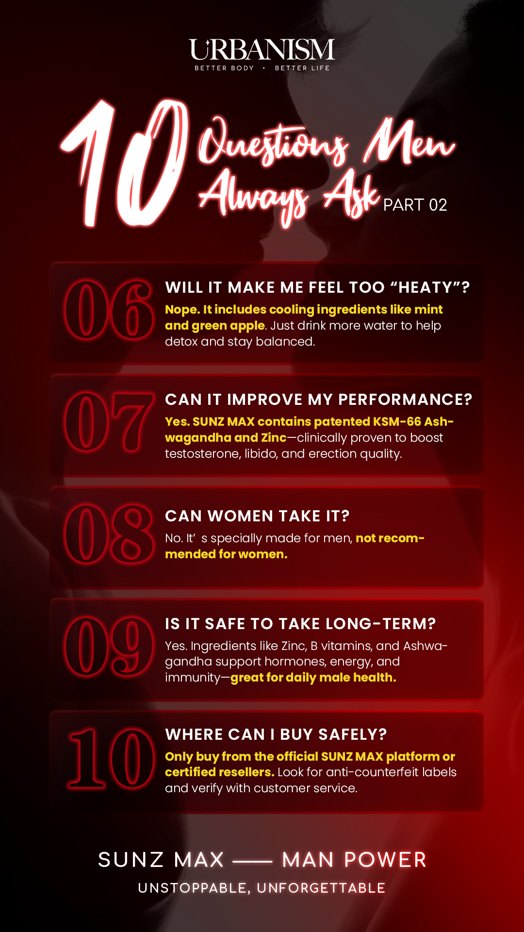 1 Box Sunz Max - Man Power