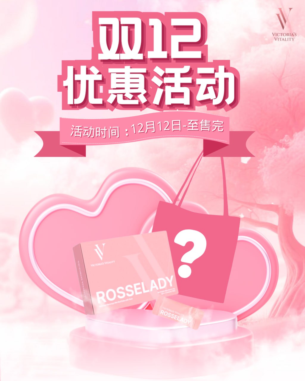 2025年12月Rosselady双十二优惠