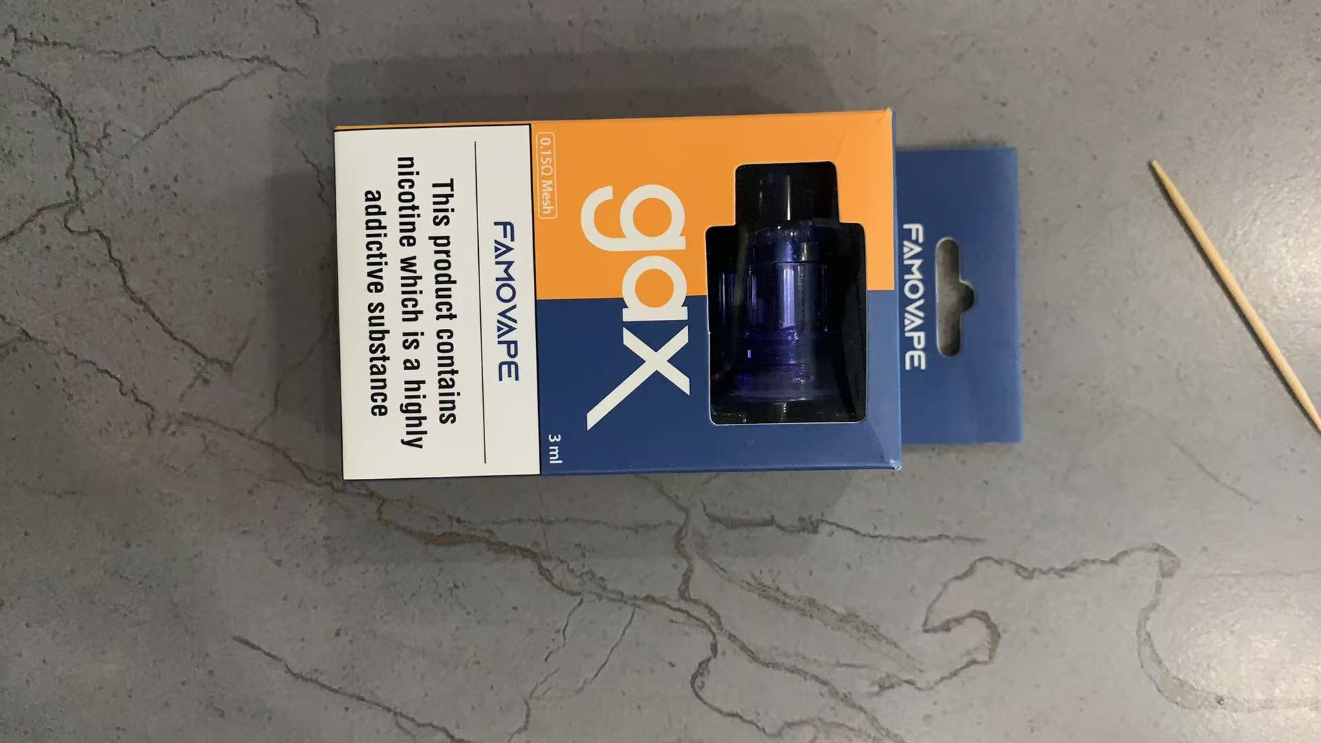 大煙主機空蛋  0.15歐姆  底下螺紋 （一盒三入）