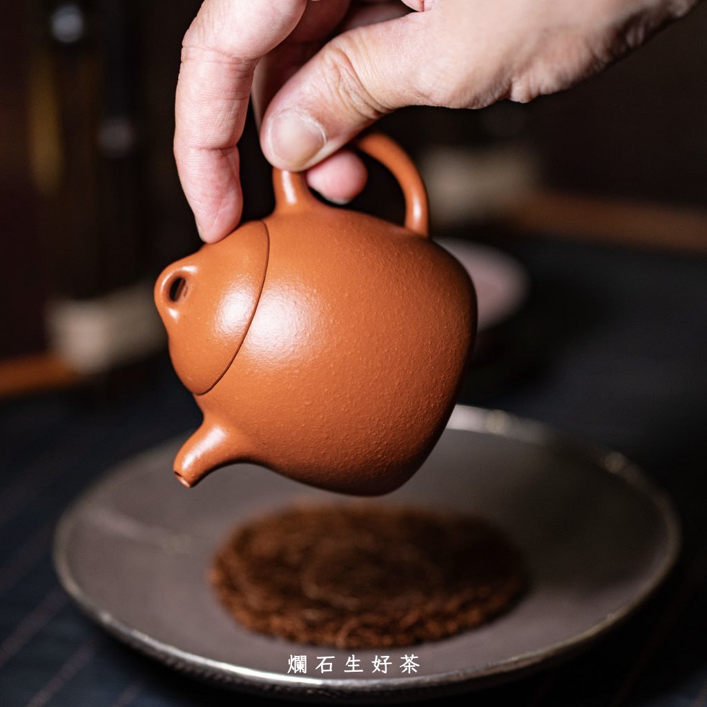 秦權-石介落款｜原礦紅衛朱泥