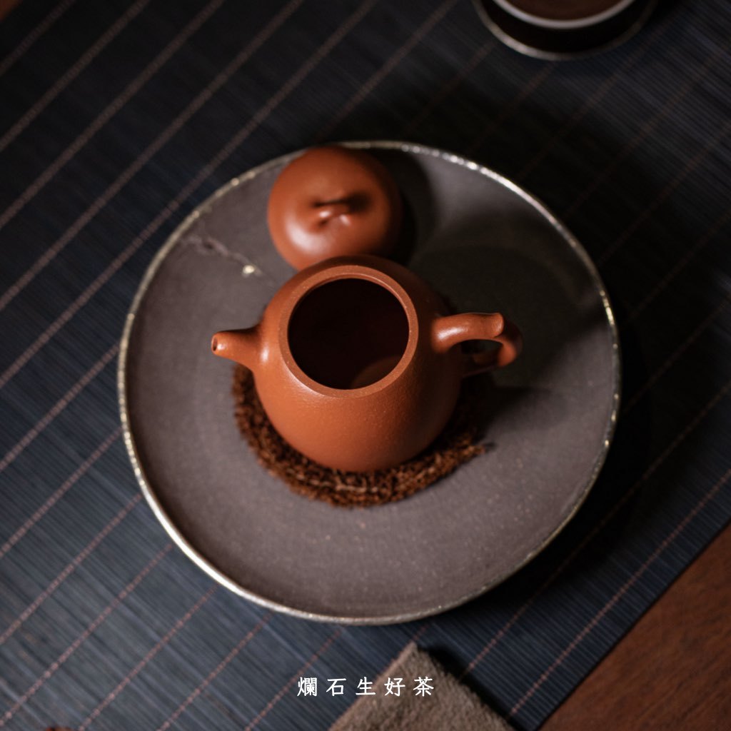 秦權-石介落款｜原礦紅衛朱泥