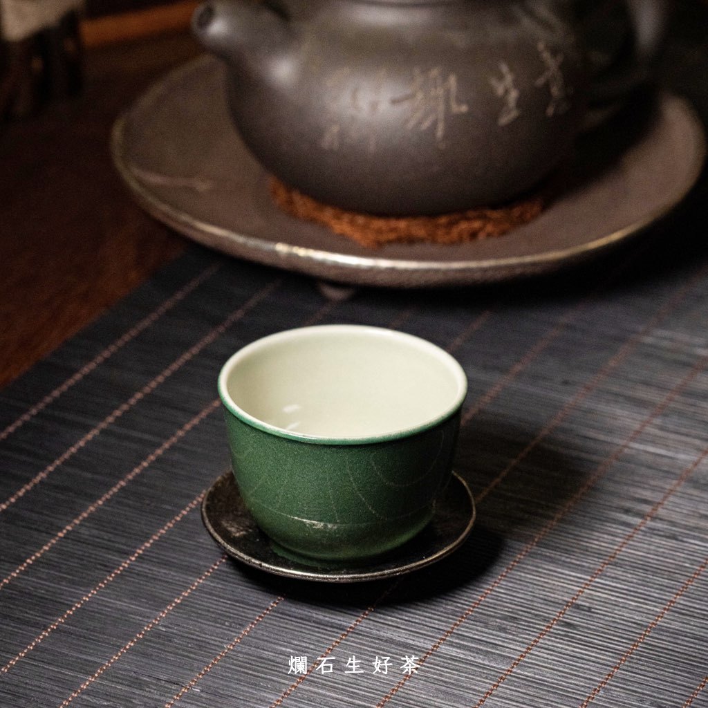 翠珩｜運增窯-直筒式功夫杯