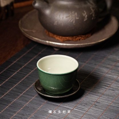 翠珩｜運增窯-直筒式功夫杯