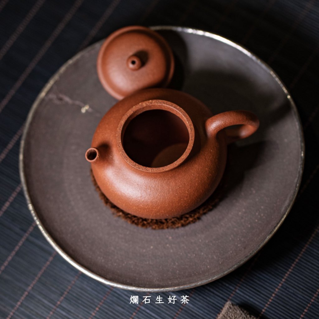 容天壺-石介落款｜原礦红降坡泥款