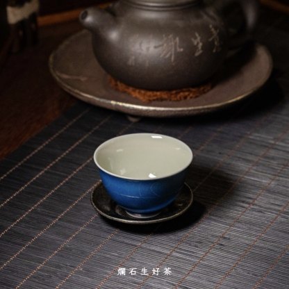 藍瑛｜運增窯-玲瓏式功夫杯