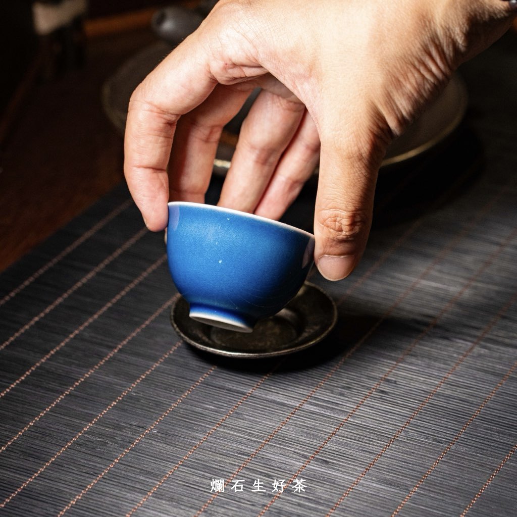 藍瑛｜運增窯-玲瓏式功夫杯