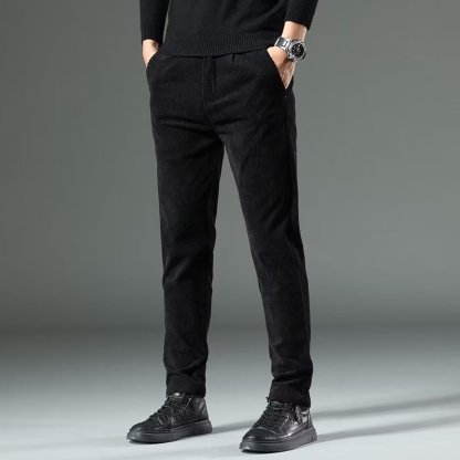 따뜻한 겨울, 키 10cm↑, 성공 남성 필수 고품질 코듀로이 바지💥