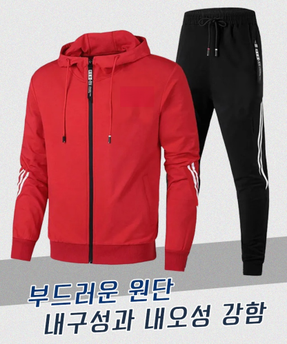 가벼운 통기성 러닝 운동복 세트