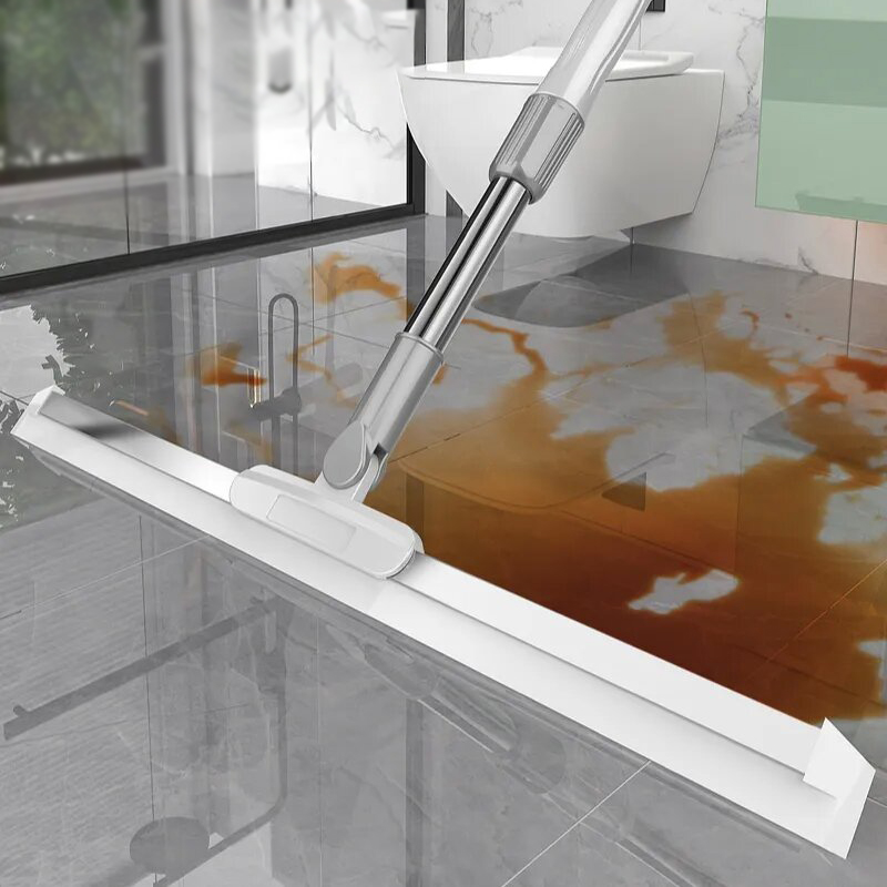 가정용 실리콘 빗자루 마술 빗자루 바닥 긁기 화장실빗자루 실리콘 청소용 스크래퍼