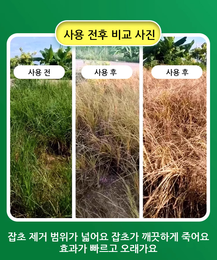 [농업 전문가 추천🏅️] 나오지 않은 씨앗까지 완전 밀봉. 한 번 사용으로 1년 효과 지속