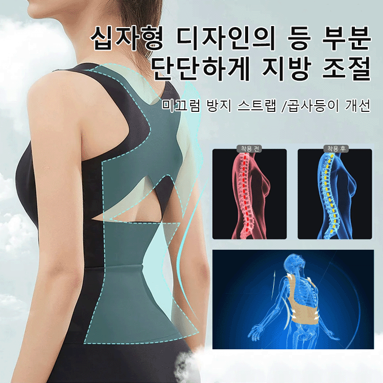 3in1 등 뷰티 볼륨업 브라 거들