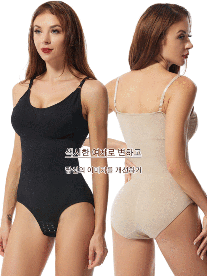 허리 둘레 5cm 감소, 무통증으로 아름다운 몸매 완성. 올인원 보정 속옷💥