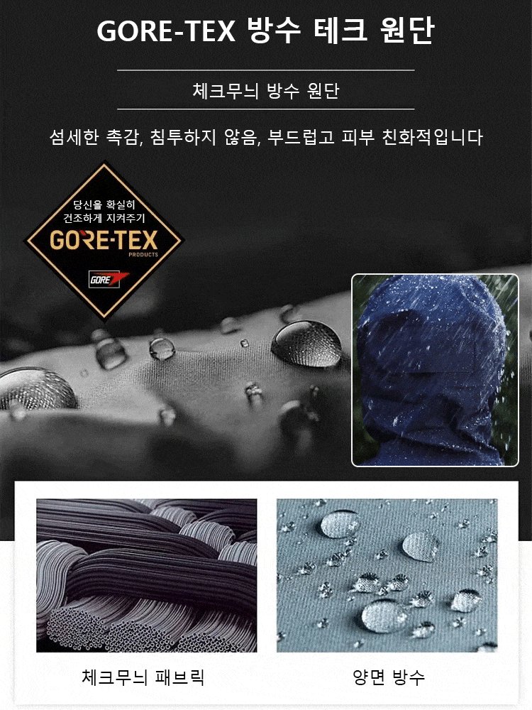 가을 겨울 다기능 보온 윈드 재킷