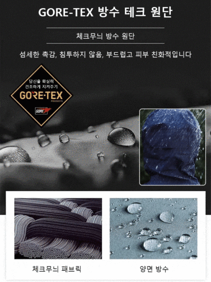 가을 겨울 다기능 보온 윈드 재킷