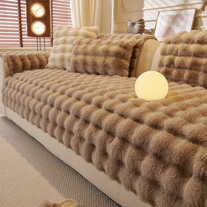 加厚兔絨沙發墊