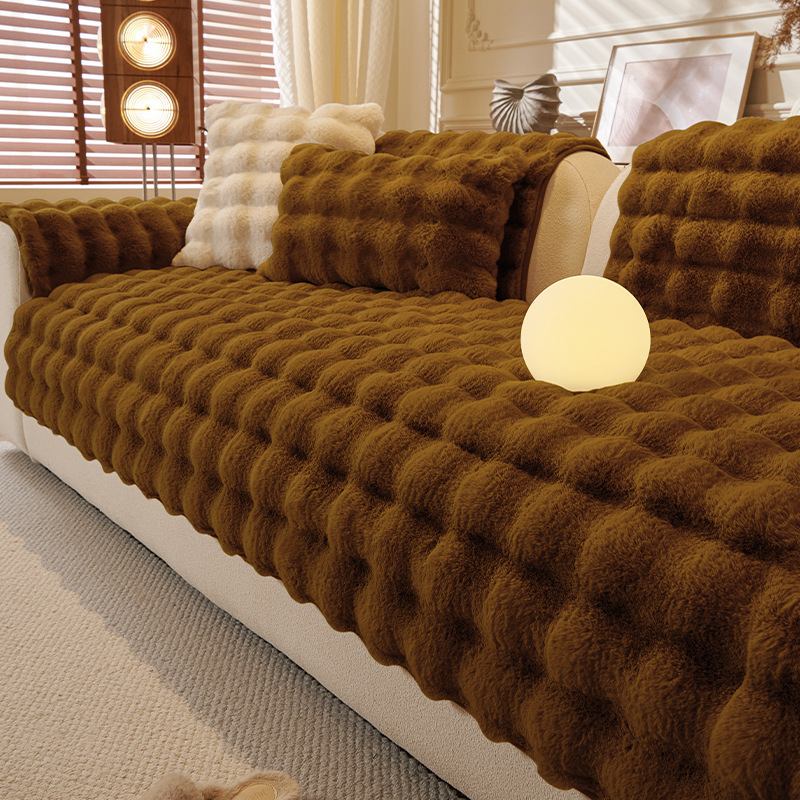 加厚兔絨沙發墊