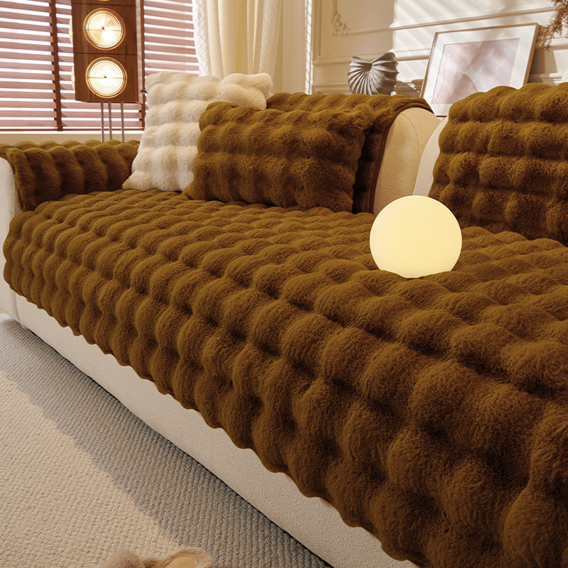 加厚兔絨沙發墊