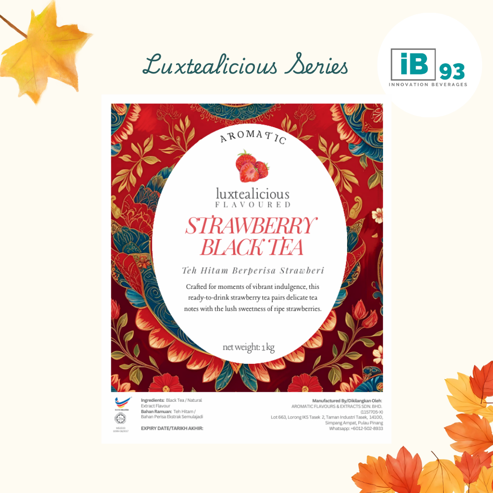 Luxtealicious Series ~ Strawberry Black Tea