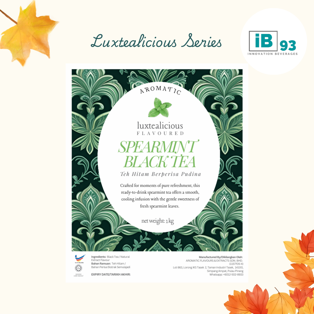 Luxtealicious Series ~ Spearmint Black Tea