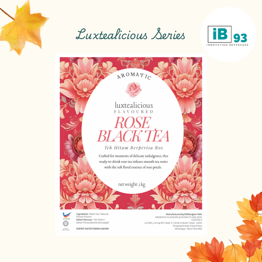 Luxtealicious Series ~ Rose Black Tea