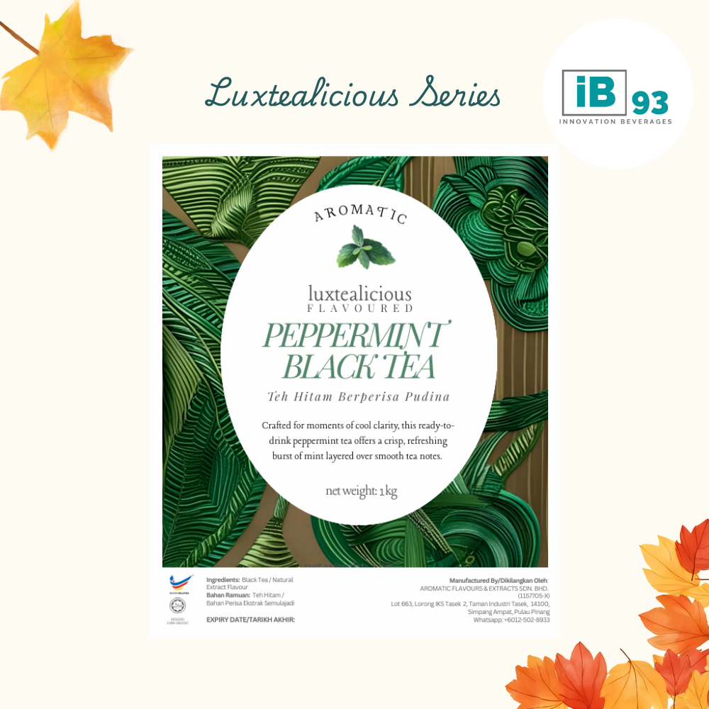 Luxtealicious Series ~ Peppermint Black Tea