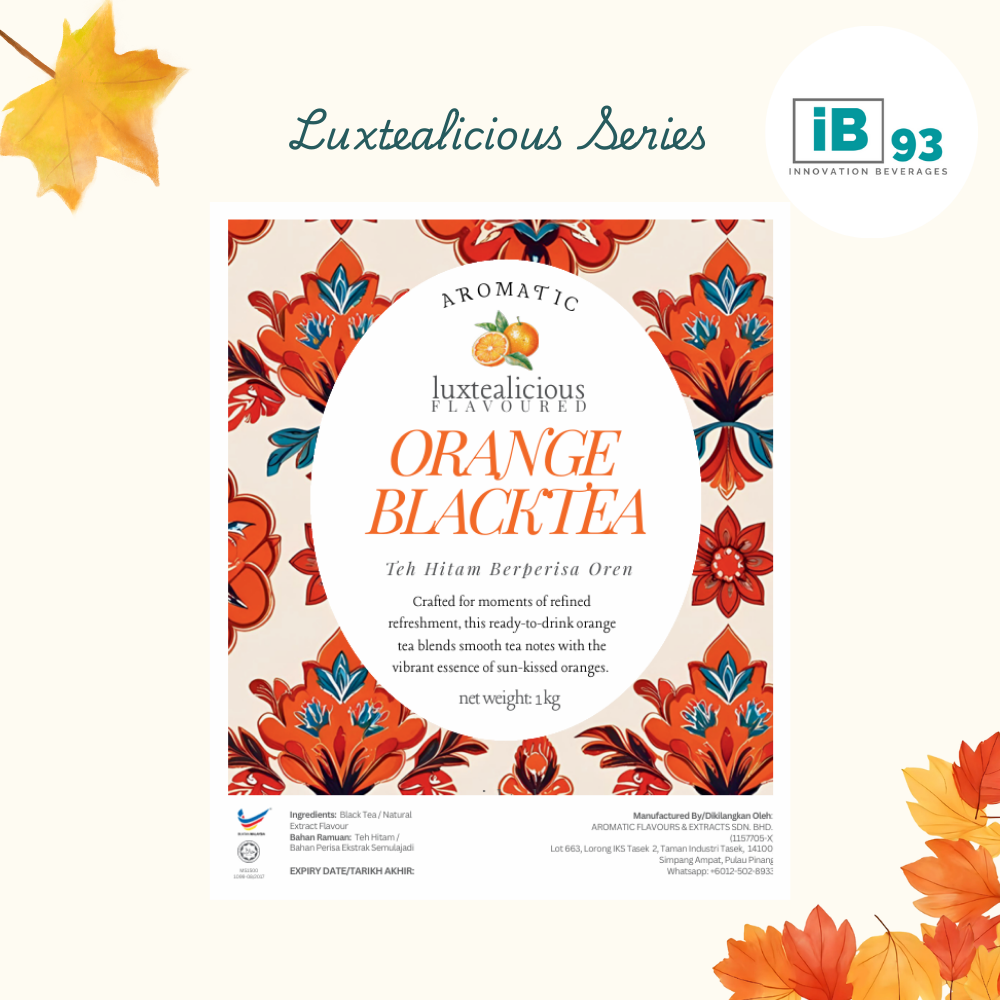 Luxtealicious Series ~ Orange Black Tea