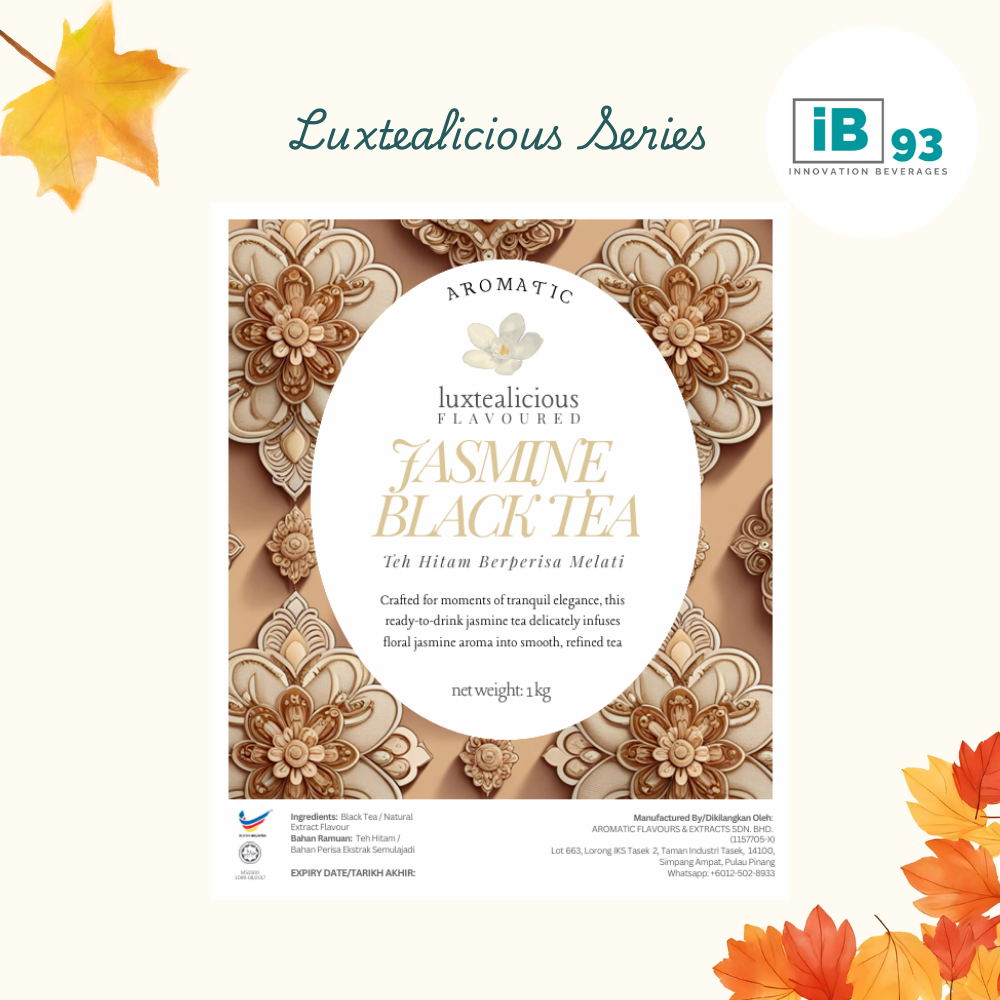 Luxtealicious Series ~ Jasmine Black Tea