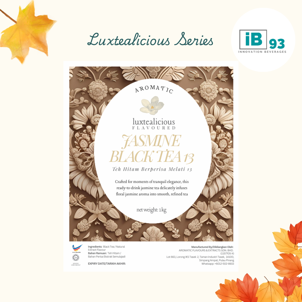 Luxtealicious Series ~ Jasmine Black Tea 13