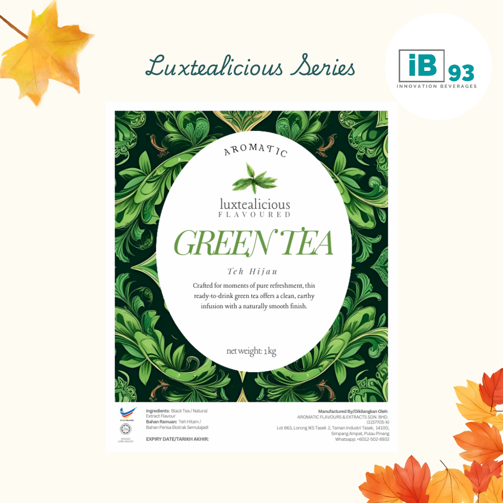 Luxtealicious Series ~ Green Tea