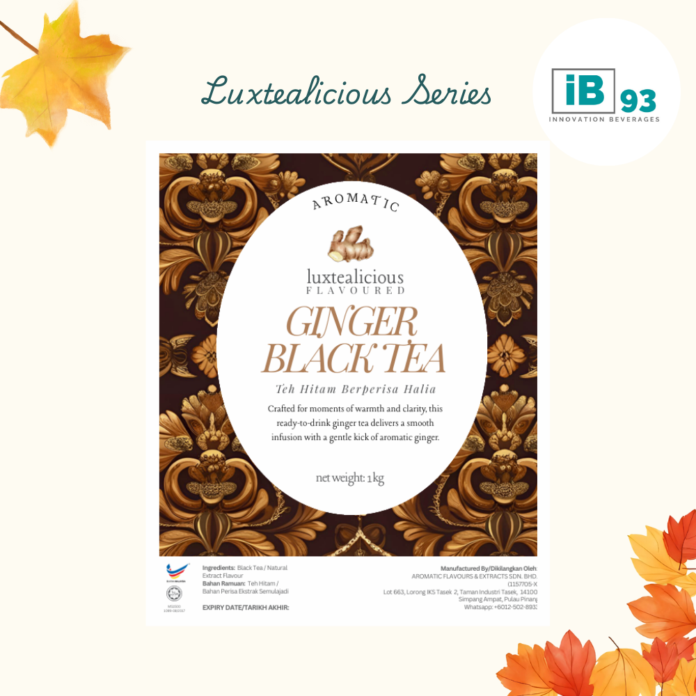 Luxtealicious Series ~ Ginger Black Tea