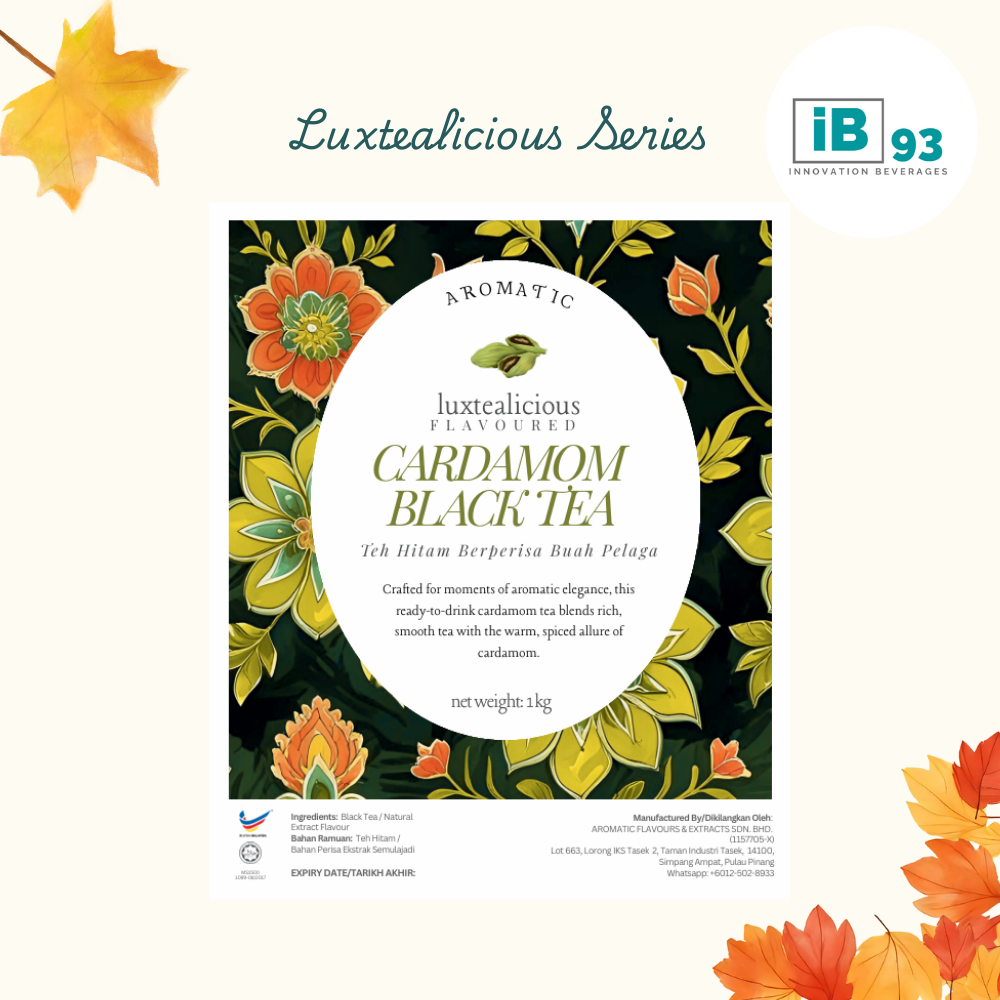 Luxtealicious Series ~ Cardamom Black Tea
