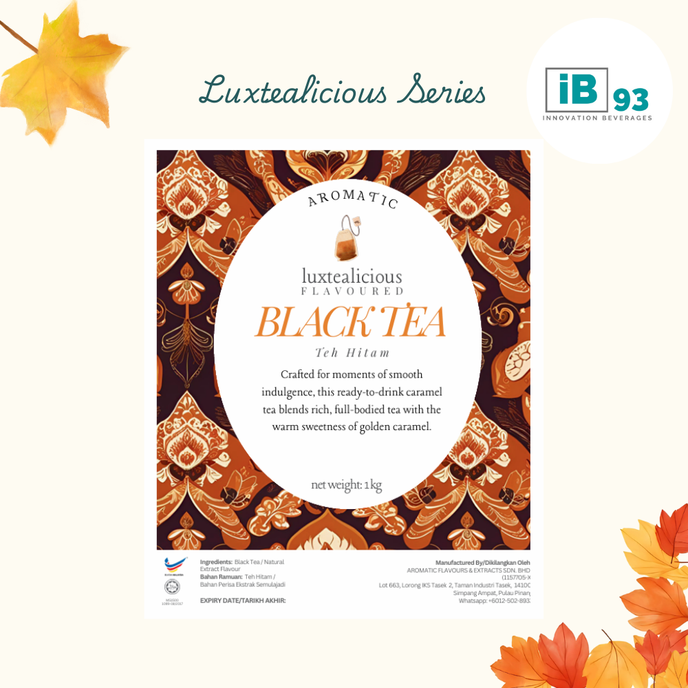 Luxtealicious Series ~ Black Tea
