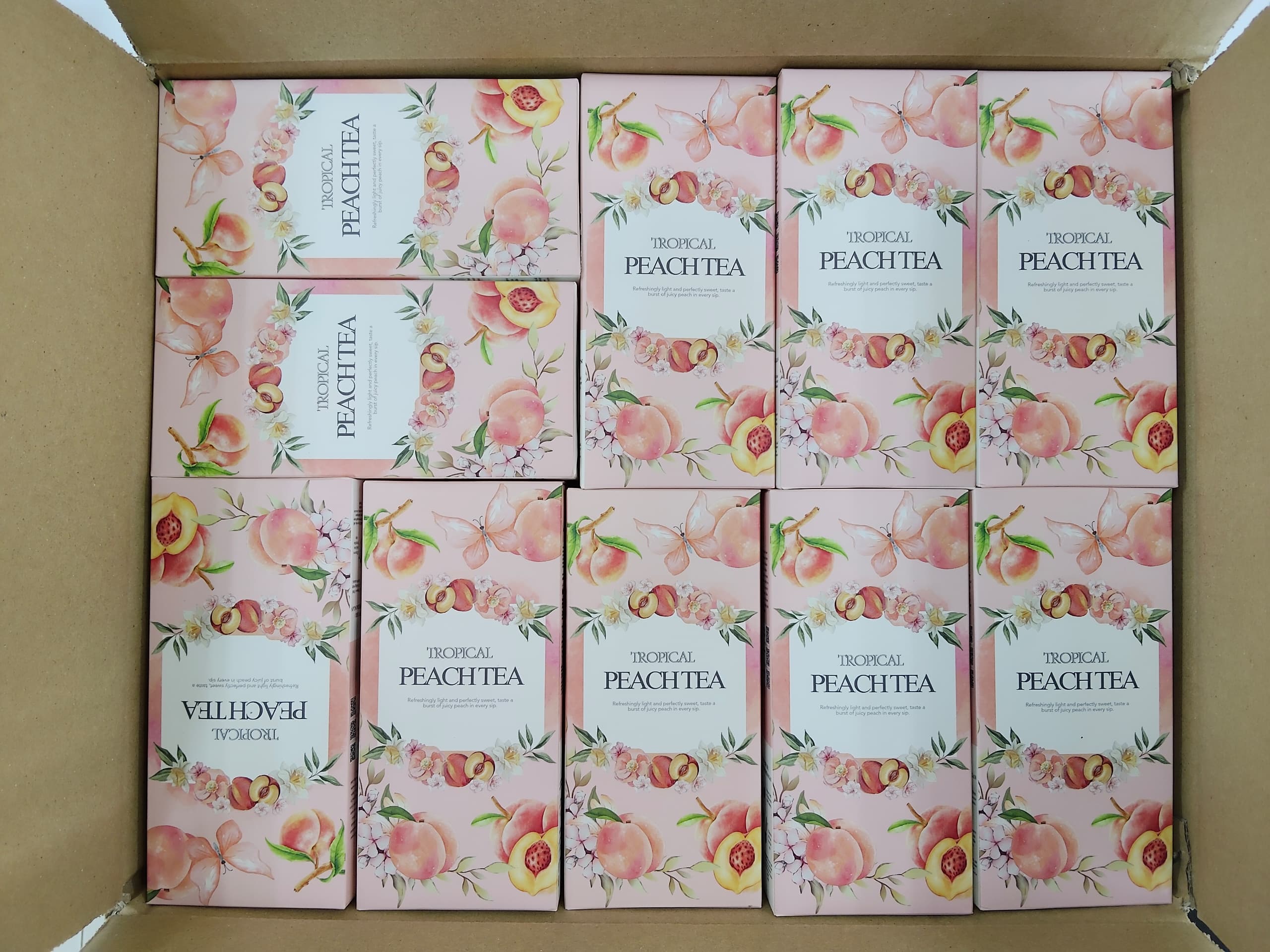 Tropical Peach Tea (Pretealicious Series) 90 STICKS/BOX