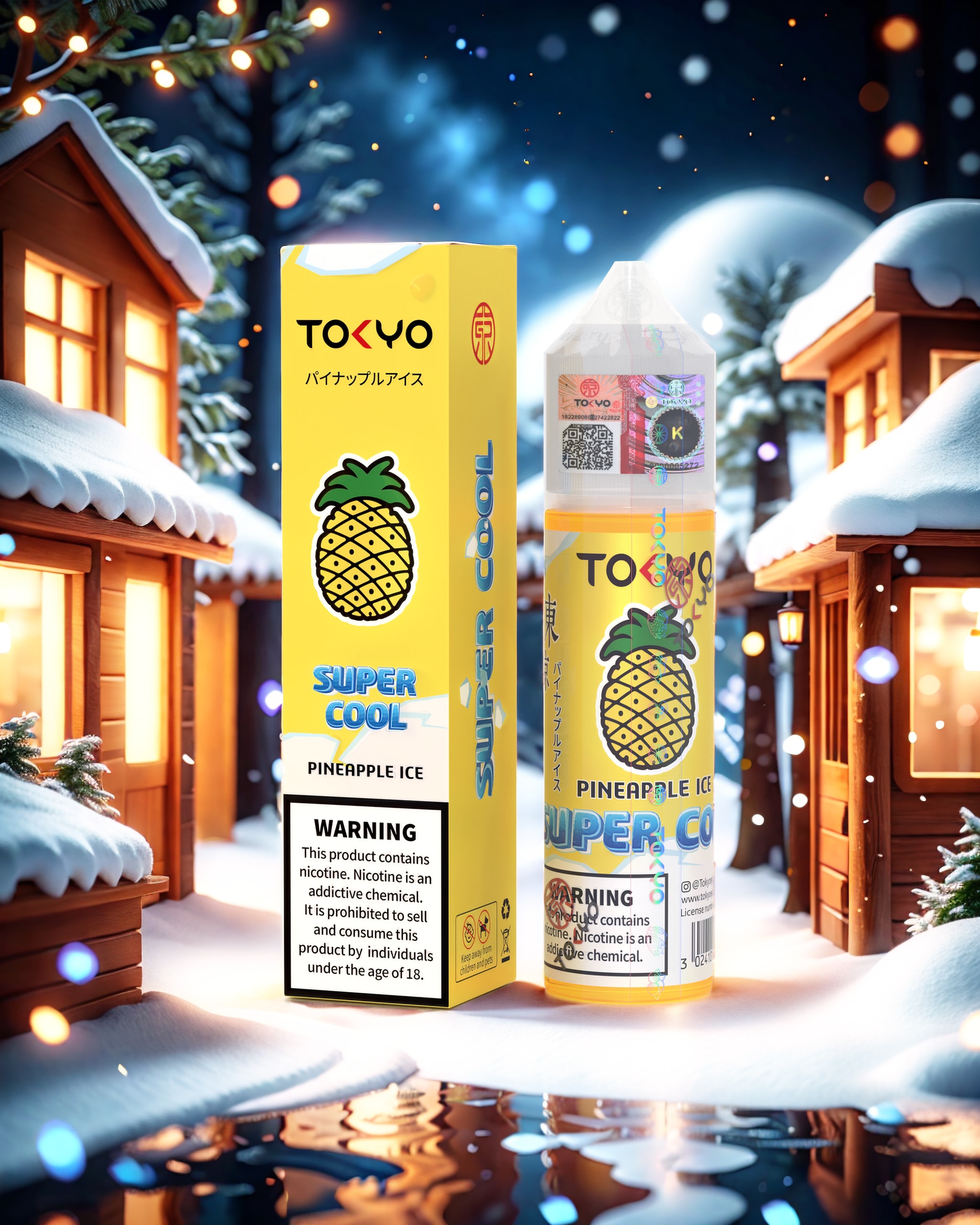 Tokyo Iced Pineapple Ice 60ML Super Cool