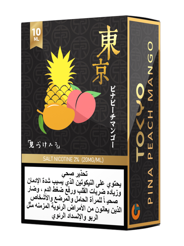 Tokyoejuice Golden Sereis 10ml Pina Peach Mango