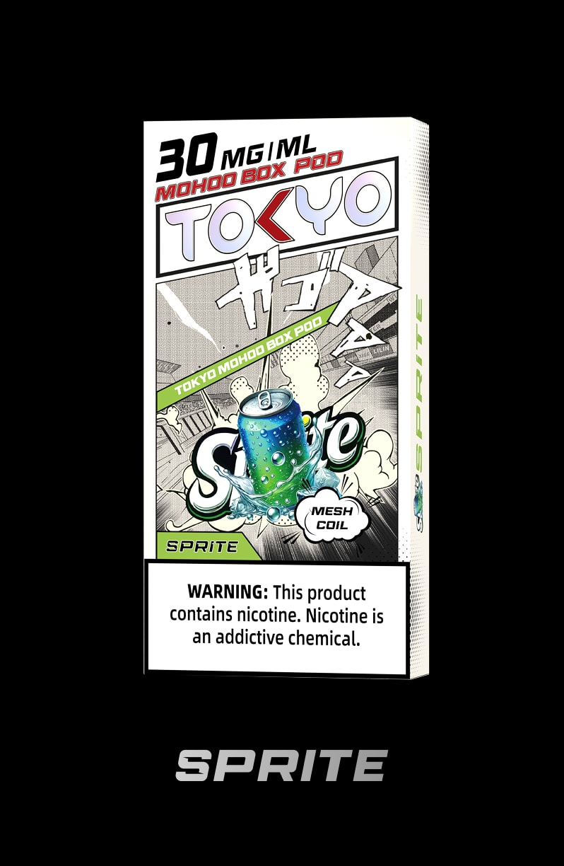 tokyoejuice mohoo box pod Sprite eliquid