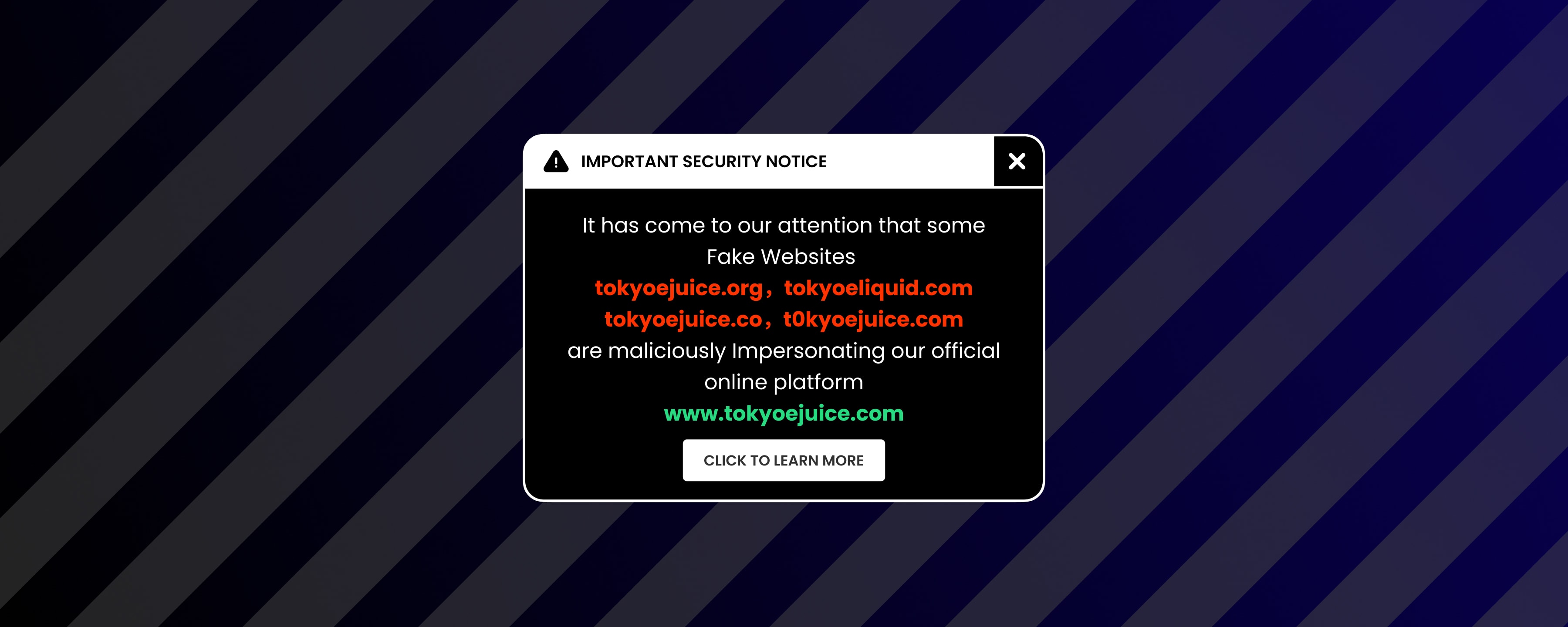 fake web