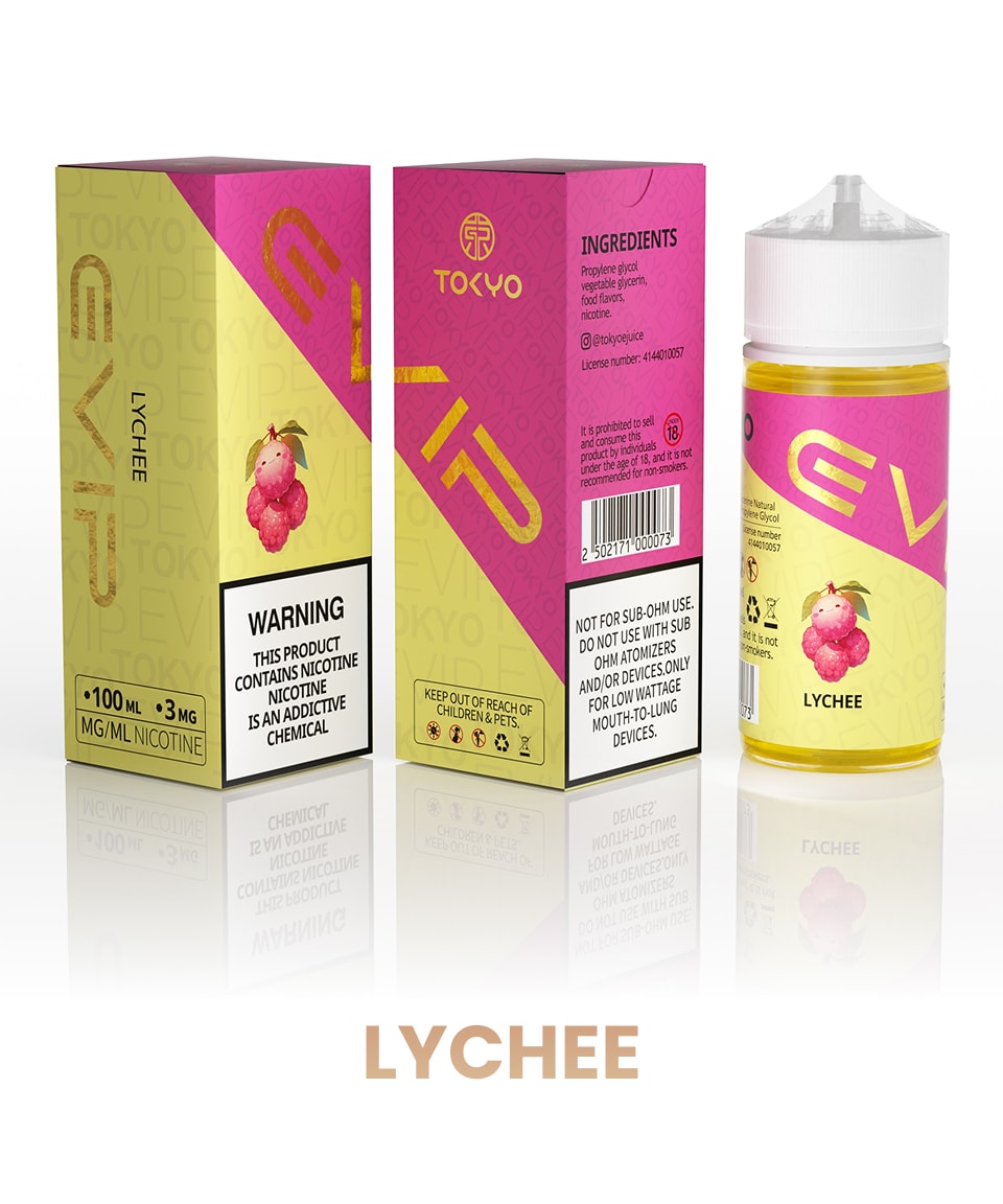 Tokyoejuice EVIP100ML LYCHEE