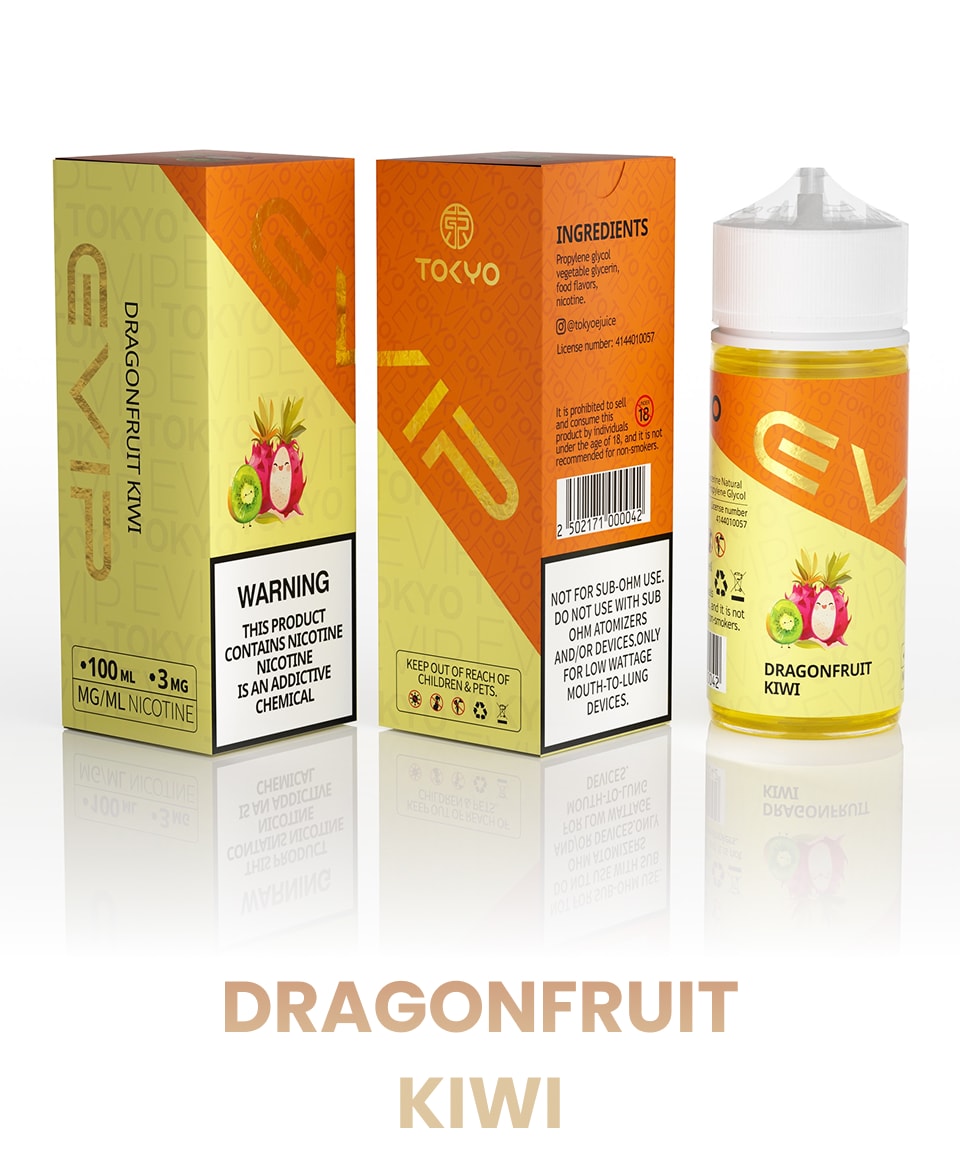 Tokyoejuice EVIP100ML DRAGONFRUIT KIWI