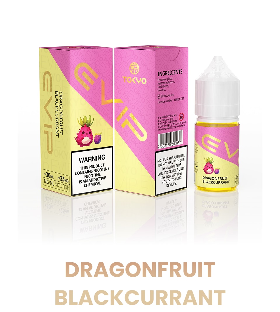 Tokyoejuice EVIP30ML DRAGONFRUIT BLACKCURRANT