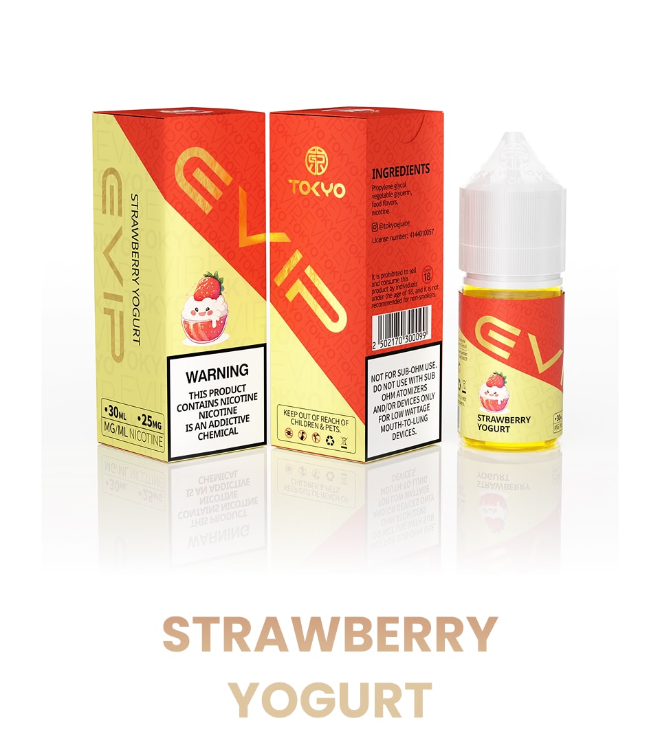 Tokyoejuice EVIP30ML STRAWBERRY YOGURT