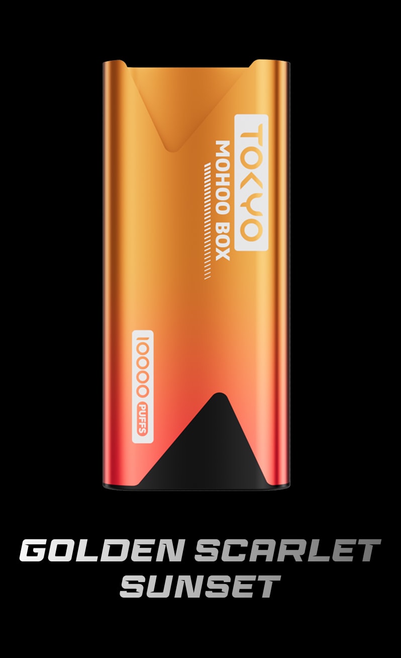 tokyoejuice mohoo box GolDEN SCARLET SUNSET