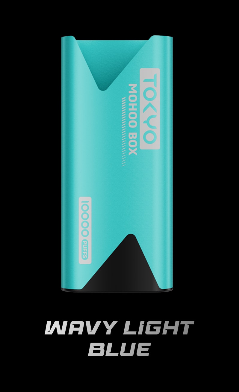 tokyoejuice mohoo box WAVY LIGHT BLUE