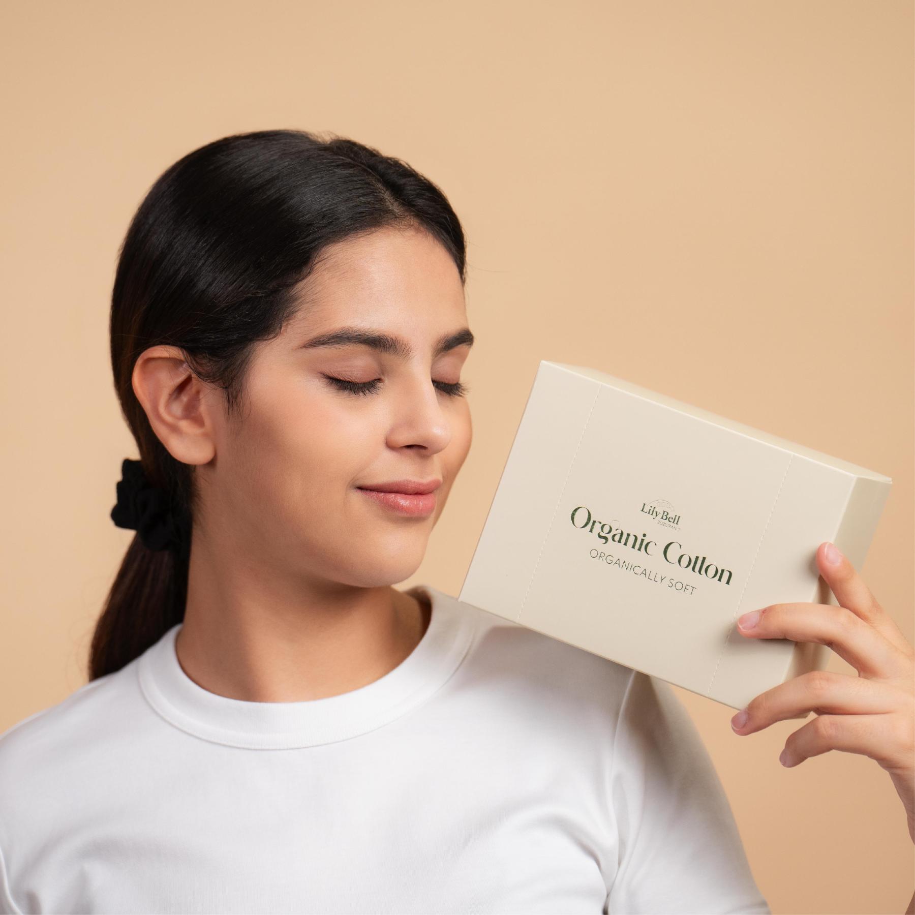 Organic Cotton Puff 80 pcs-Little Good Life