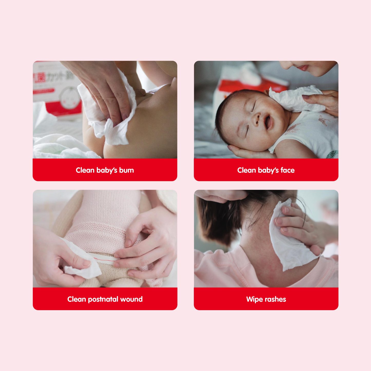 Antibacterial Cut Cotton 120 pcs-Little Good Life