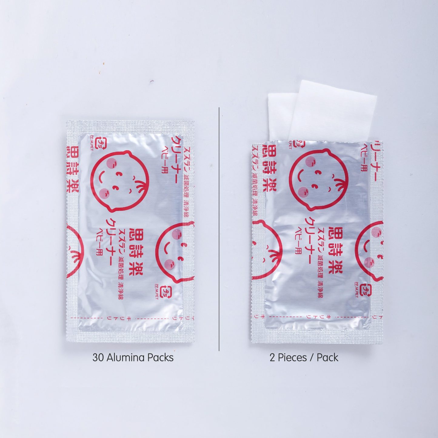 Wet Cleaning Cotton 30 sachets (60 pcs)-Little Good Life