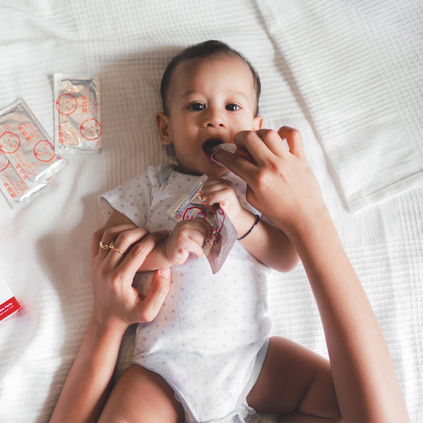 Wet Cleaning Cotton 30 sachets (60 pcs)-Little Good Life