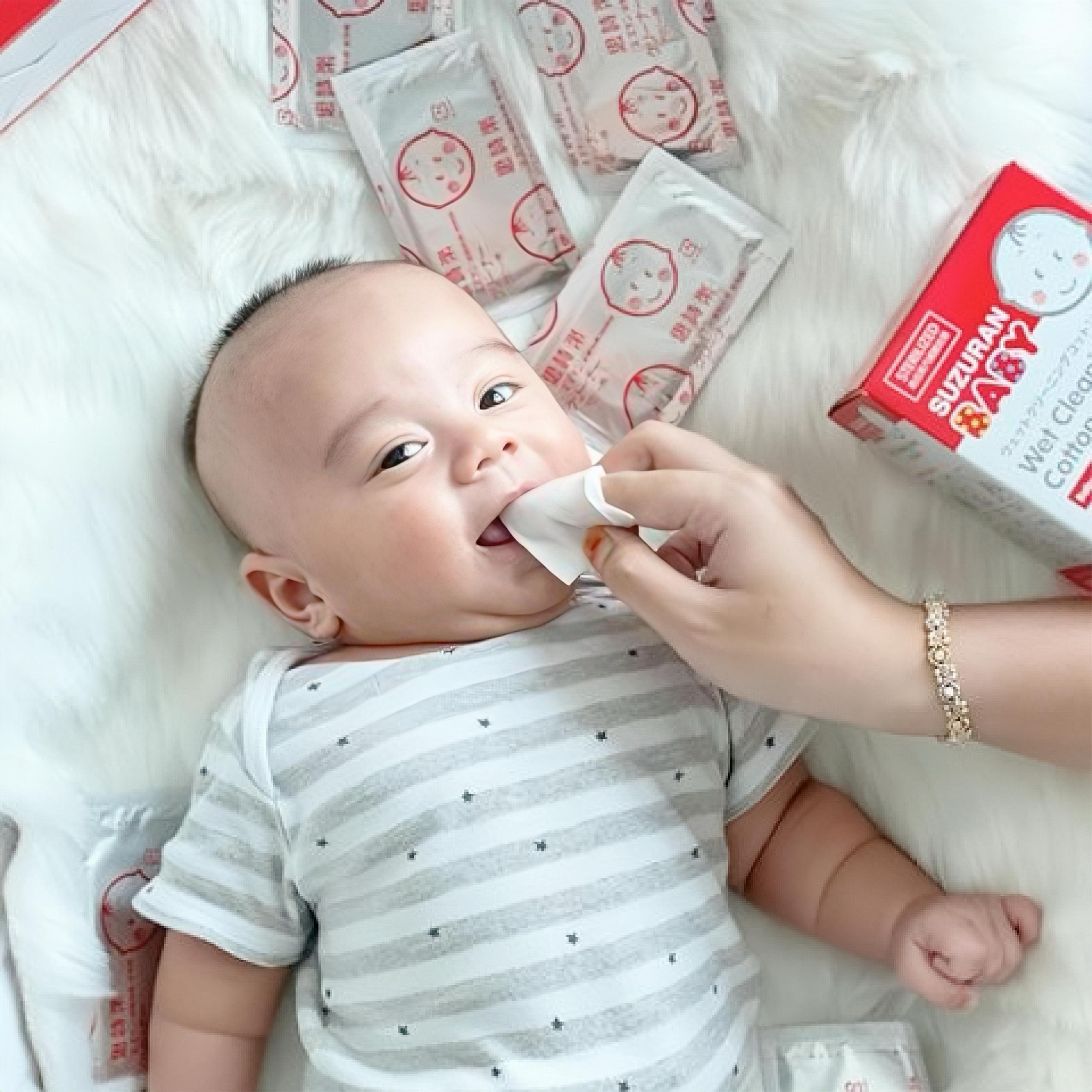 Wet Cleaning Cotton 30 sachets (60 pcs)-Little Good Life