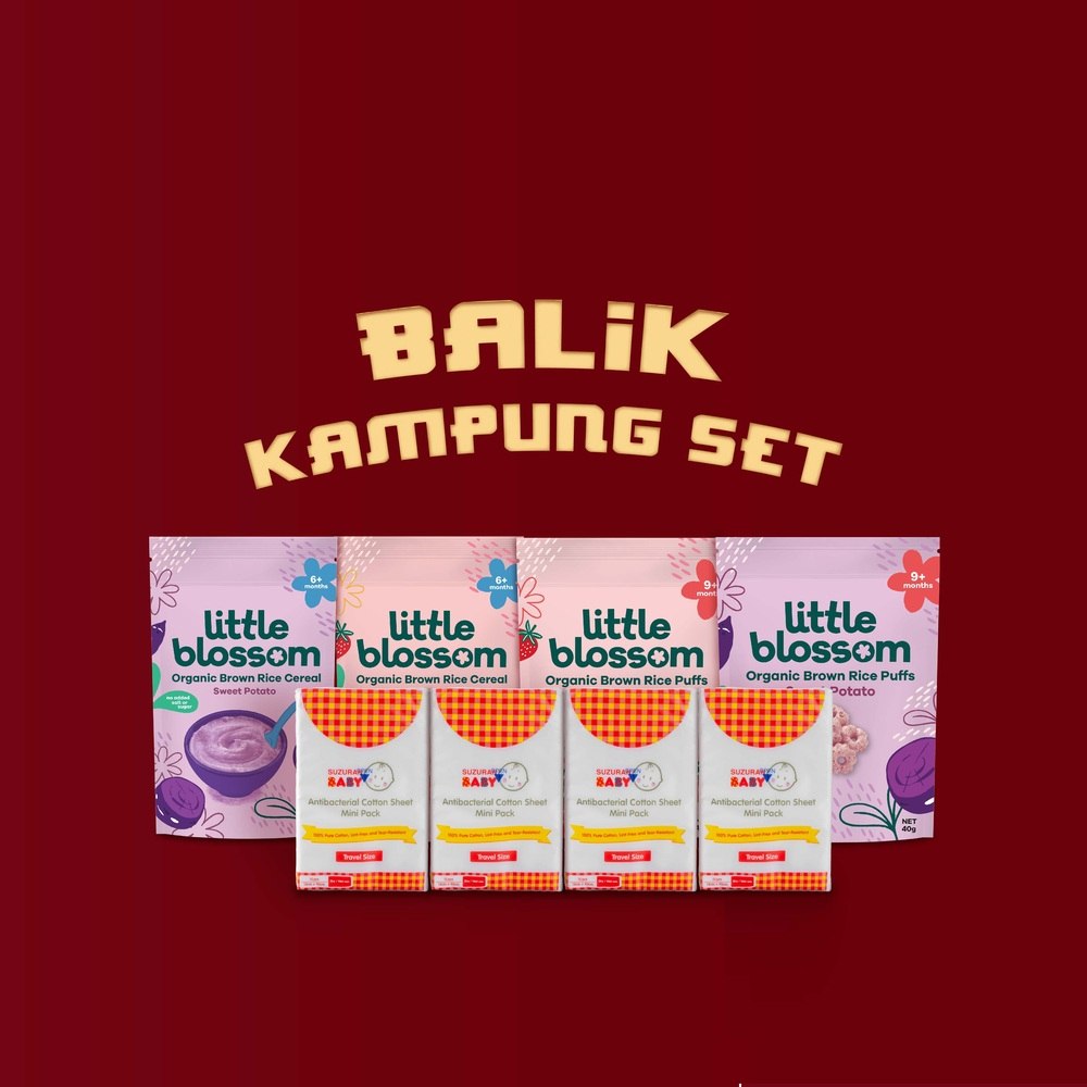 Suzuran Baby x Little Blossom Balik Kampung Set
